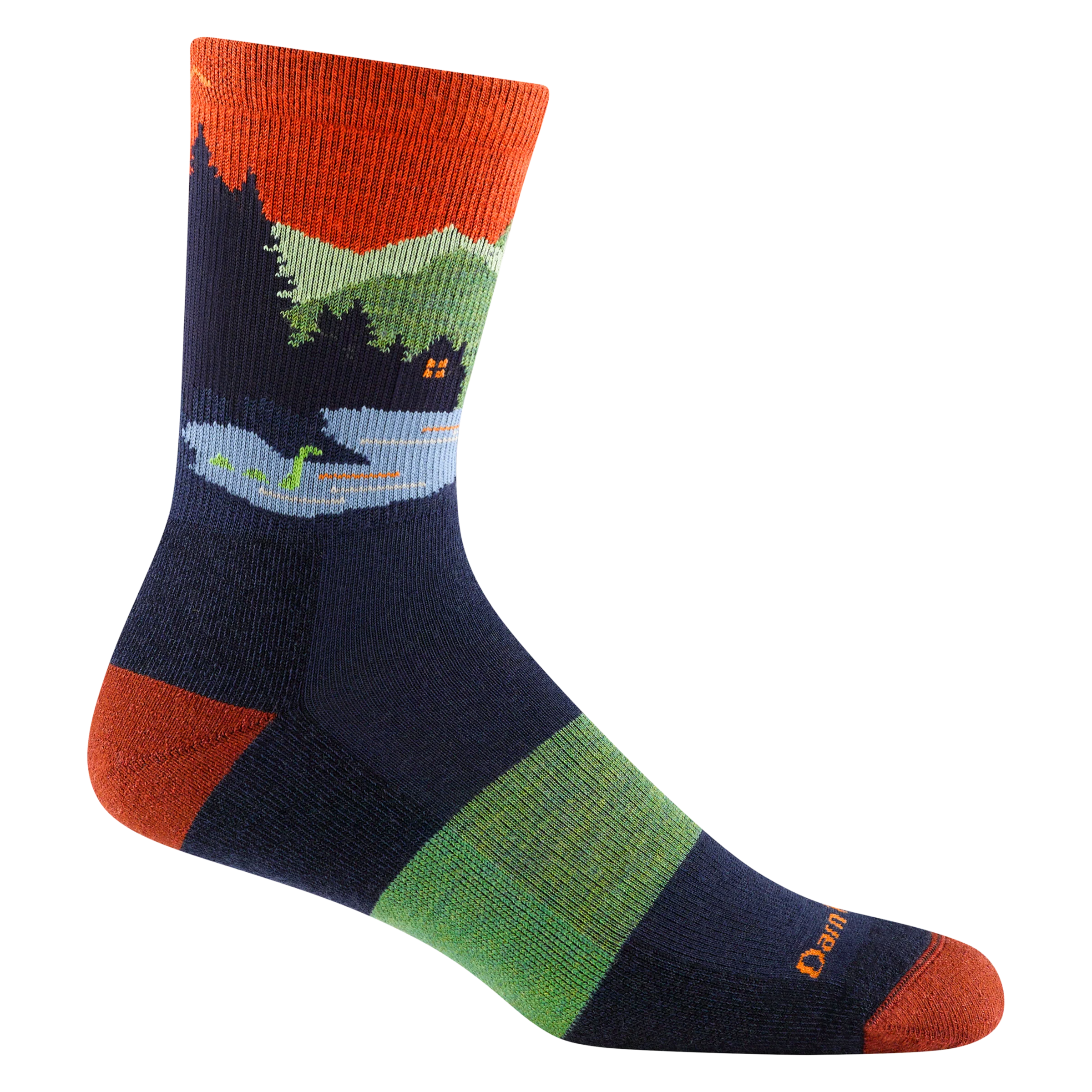 Men's Close Encounters Micro Crew Midweight Hiking Socks