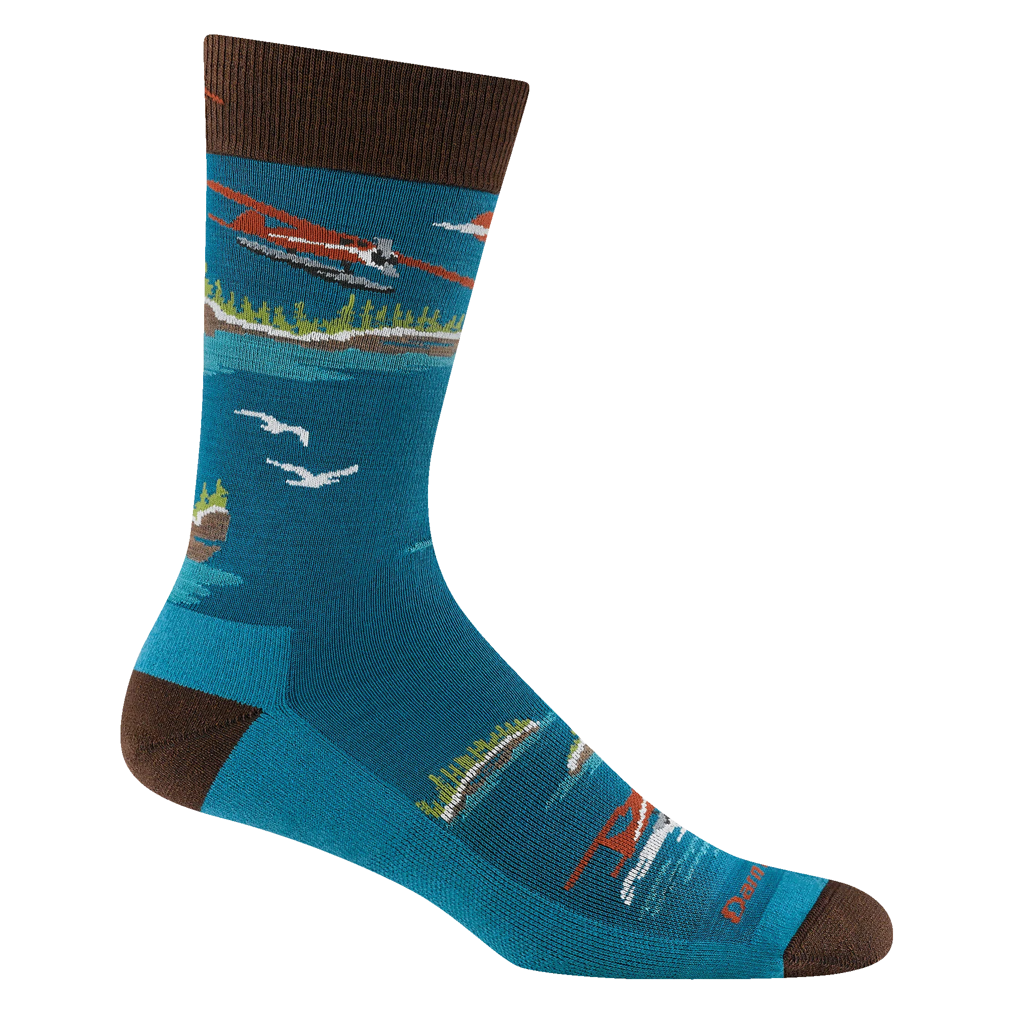 Men's Float Boat Crew Lightweight Lifestyle Socks-Last Chance
