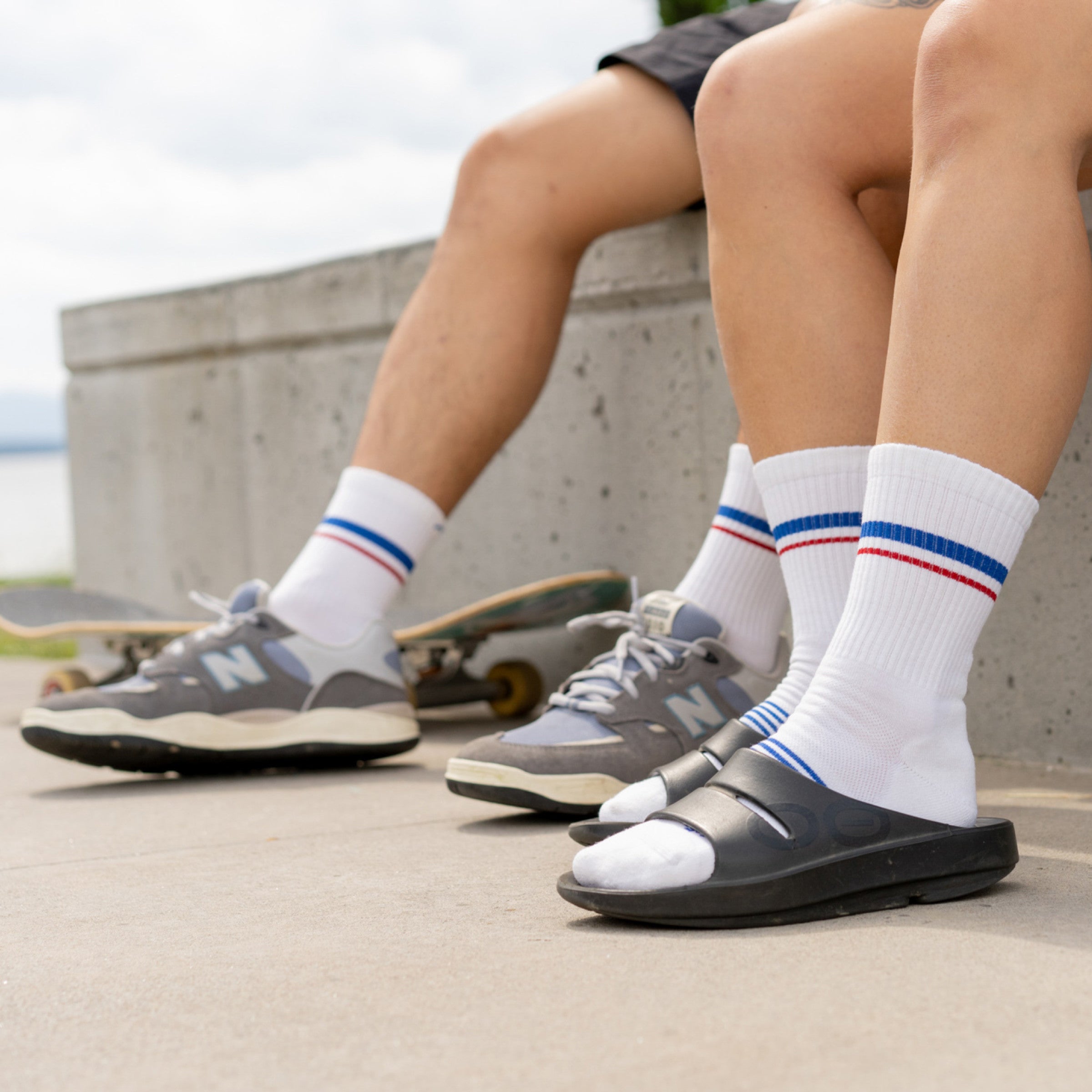 Men's Element Micro Crew Lightweight Running Socks - Image 15