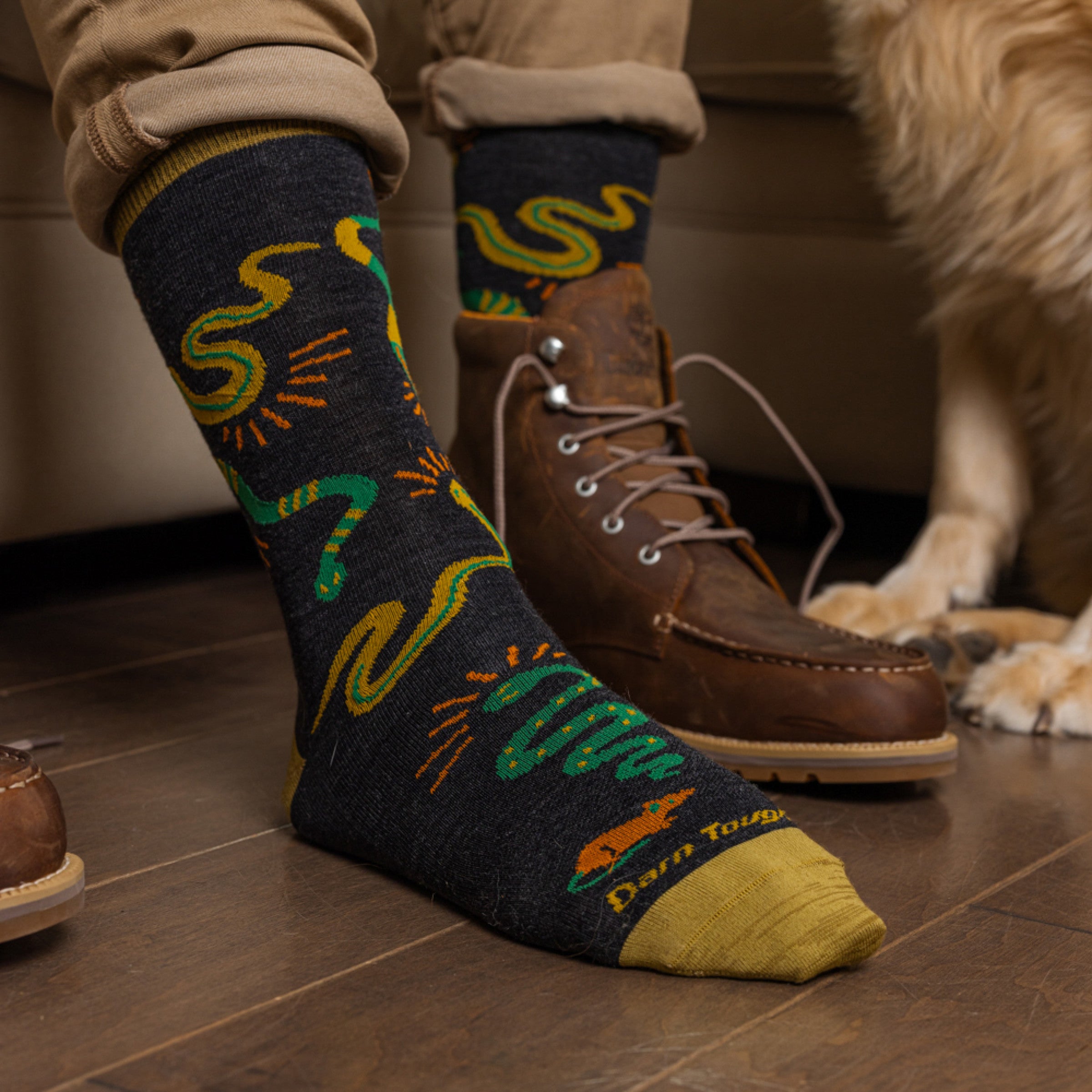 Men's Field Guide Crew Lightweight Lifestyle Socks - Image 3