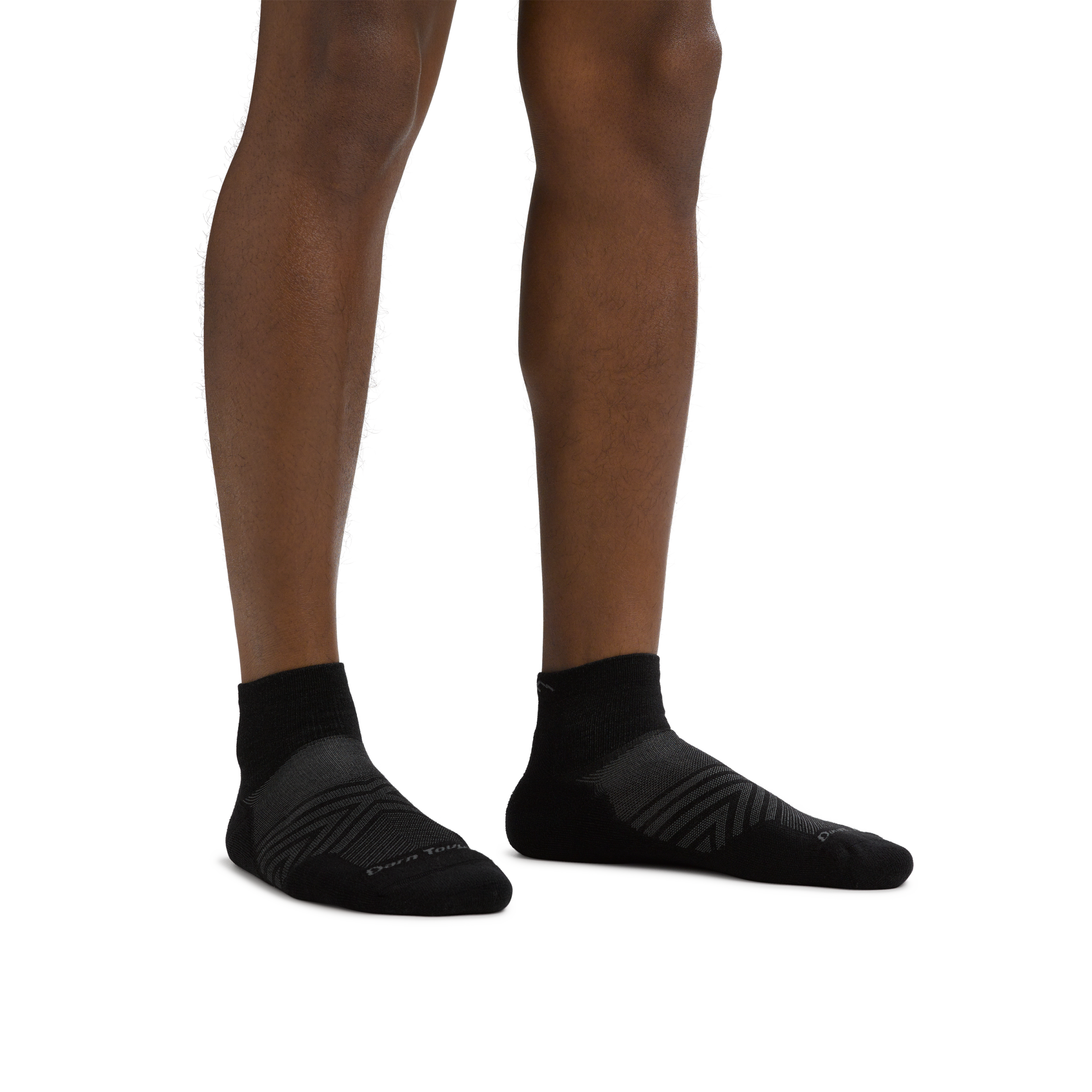 Men's Coolmax® Run Quarter Ultra-Lightweight Running Socks - Image 4