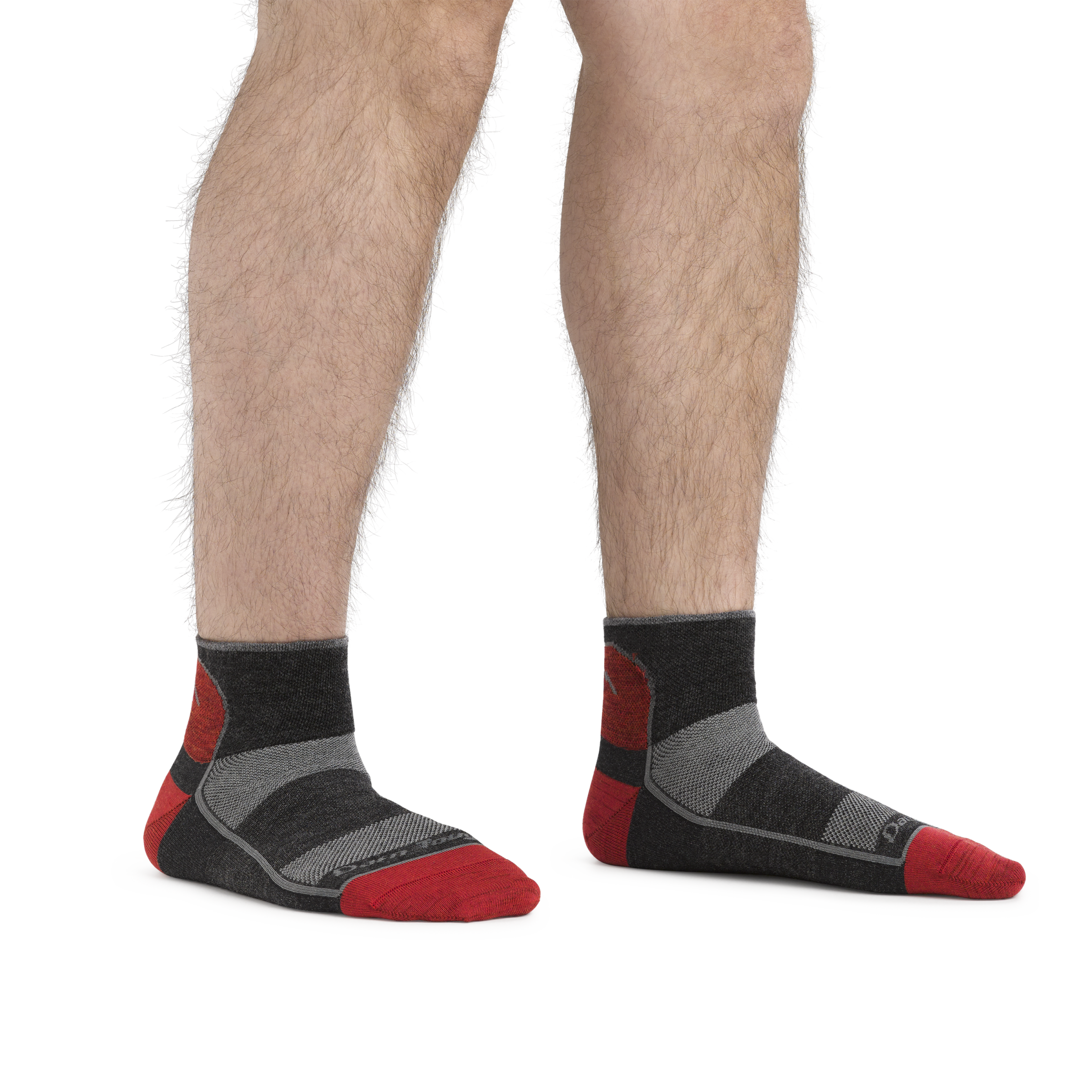 Men's 1715 Quarter Lightweight Running Socks - Image 2