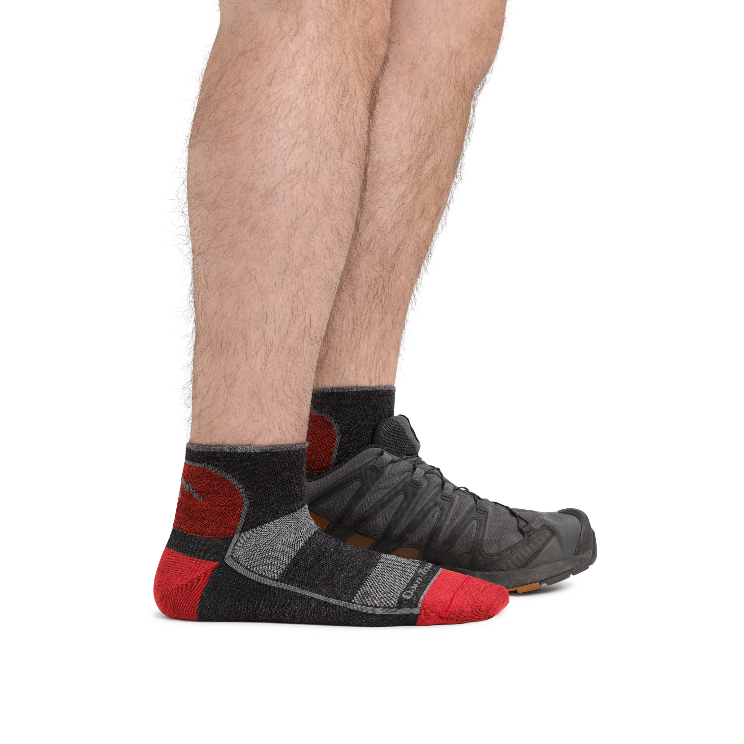 Men's 1715 Quarter Lightweight Running Socks - Image 3