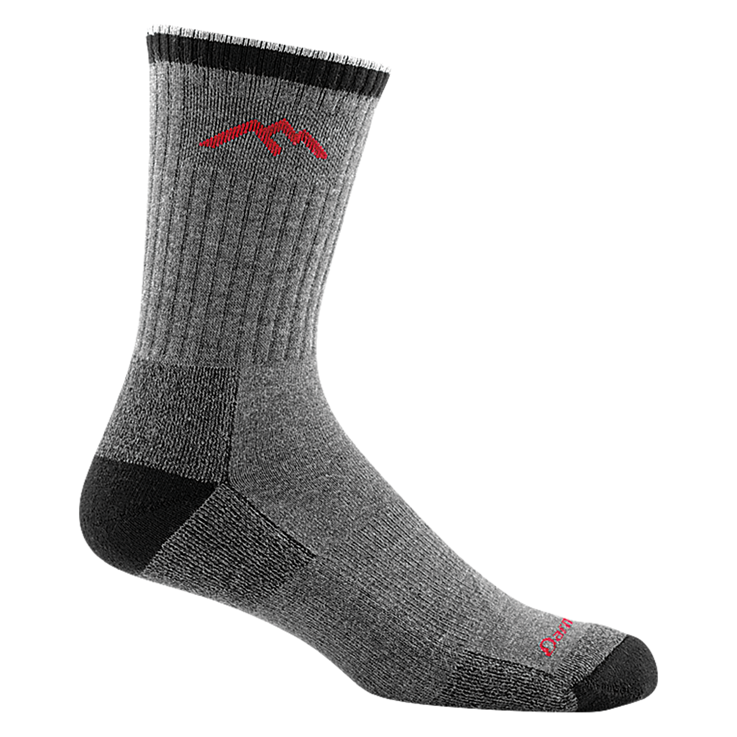 Men's Coolmax® Hiker Micro Crew Midweight Hiking Socks - Image 2