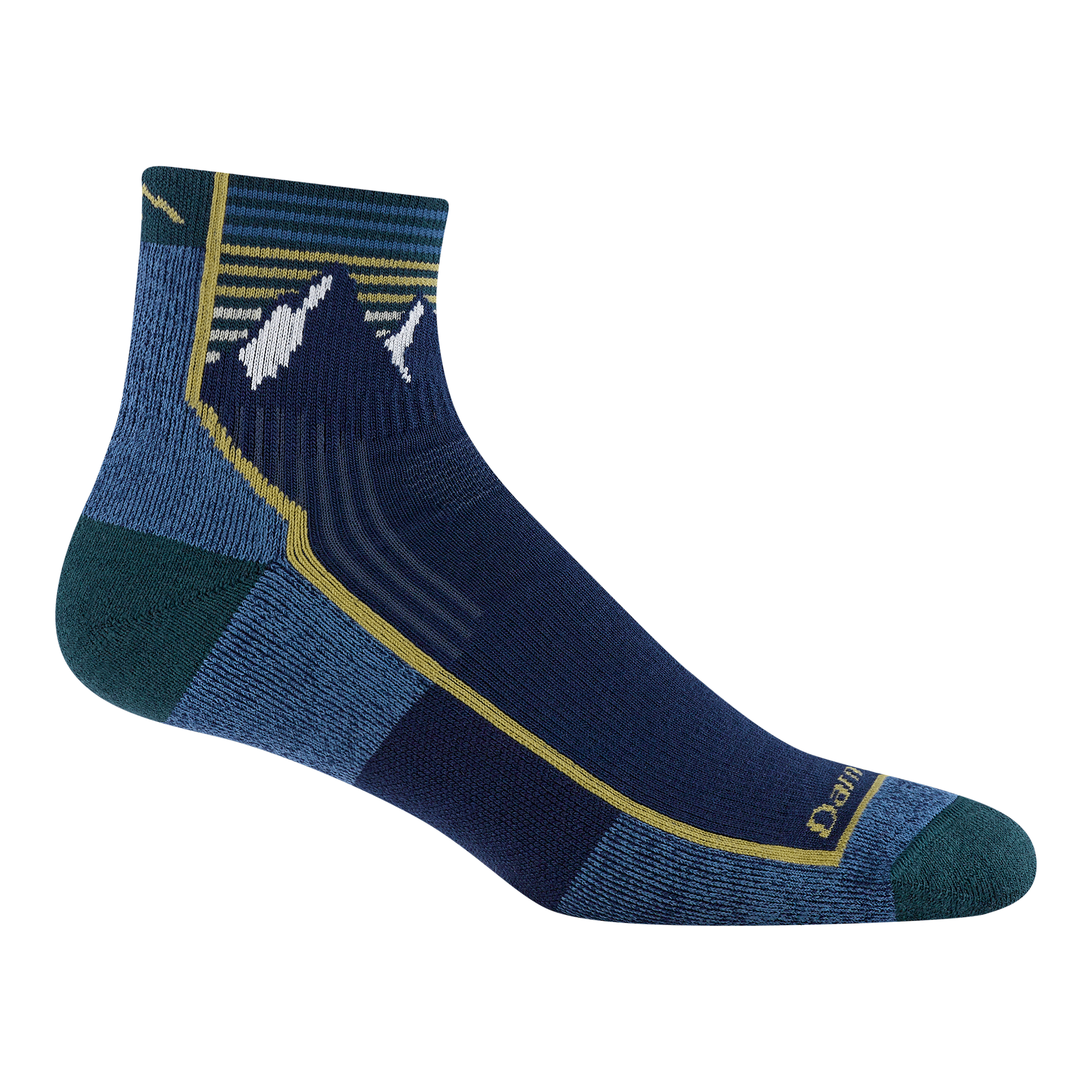 Men's Hiker Quarter Midweight Hiking Socks - Image 2