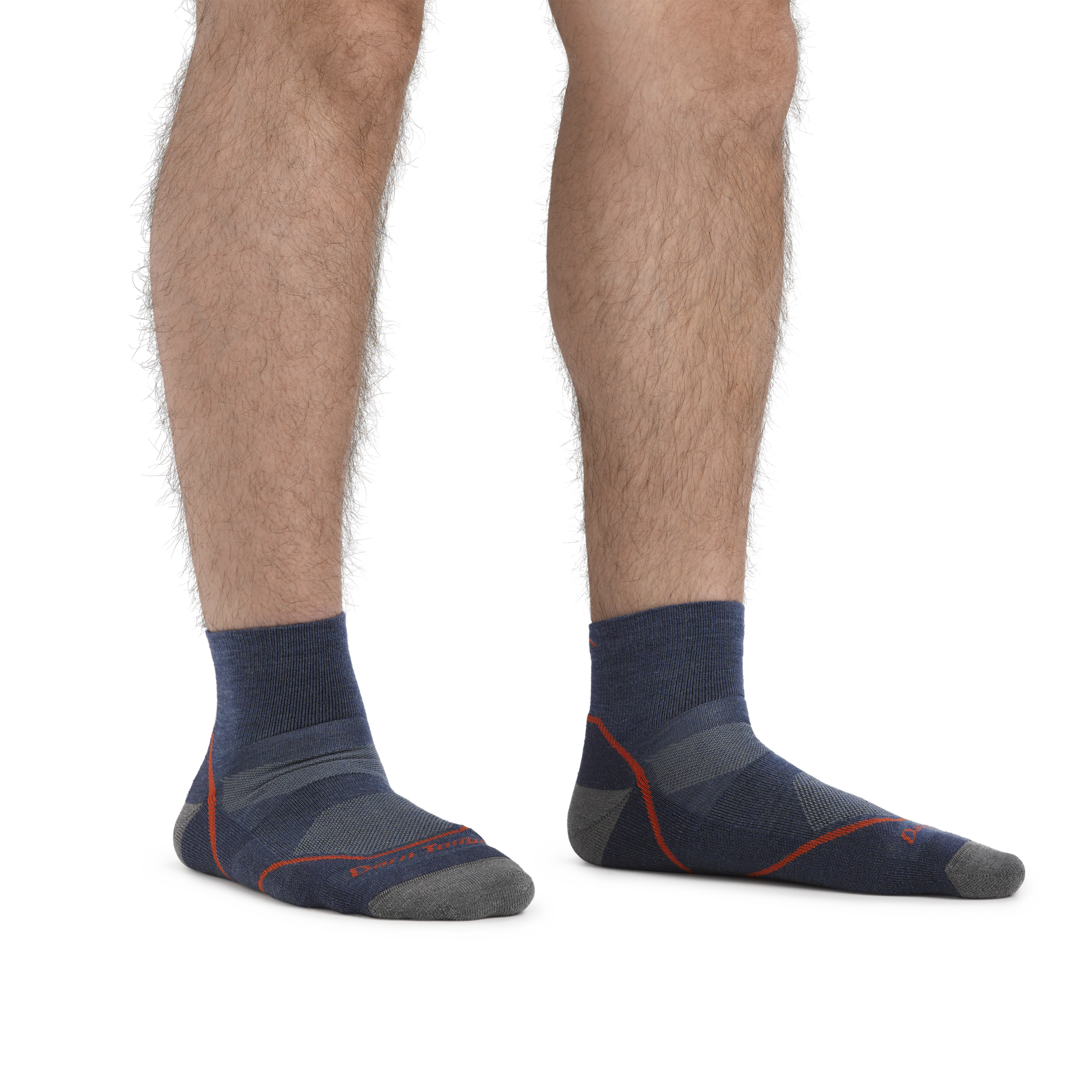 Men's Light Hiker Quarter Lightweight Hiking Socks - Image 9