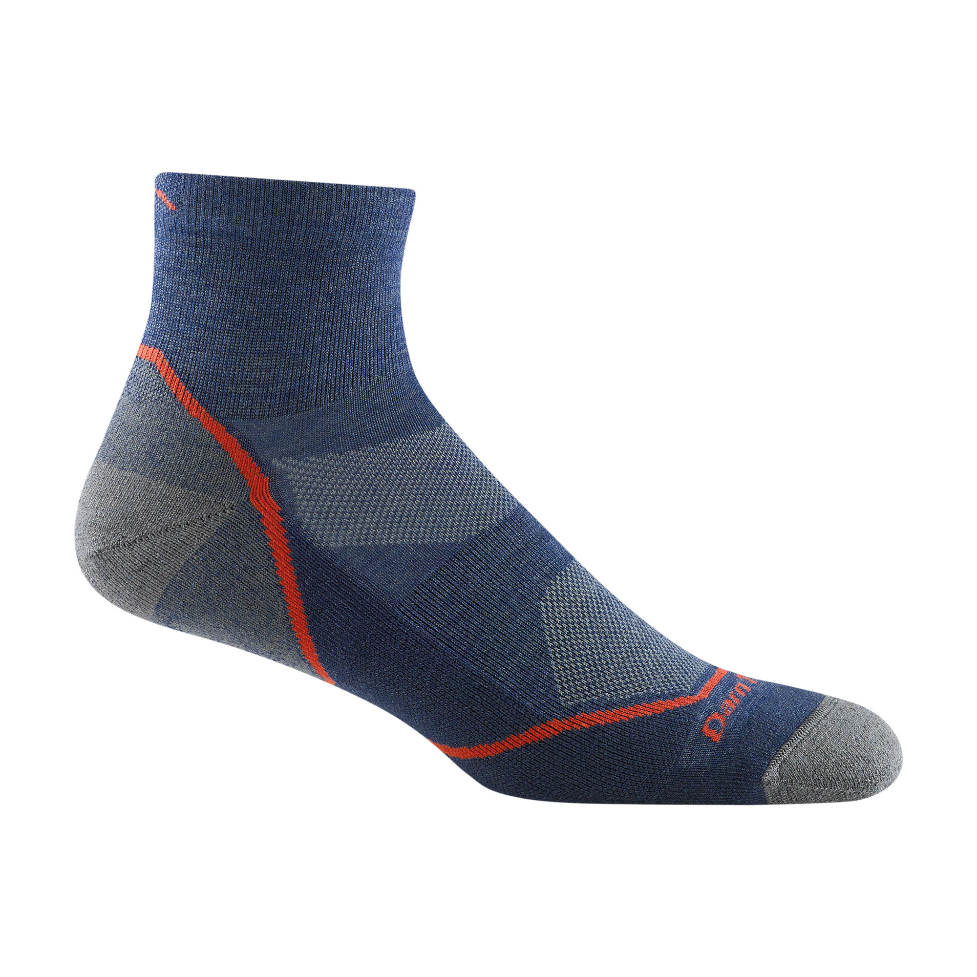 Men's Light Hiker Quarter Lightweight Hiking Socks - Image 2
