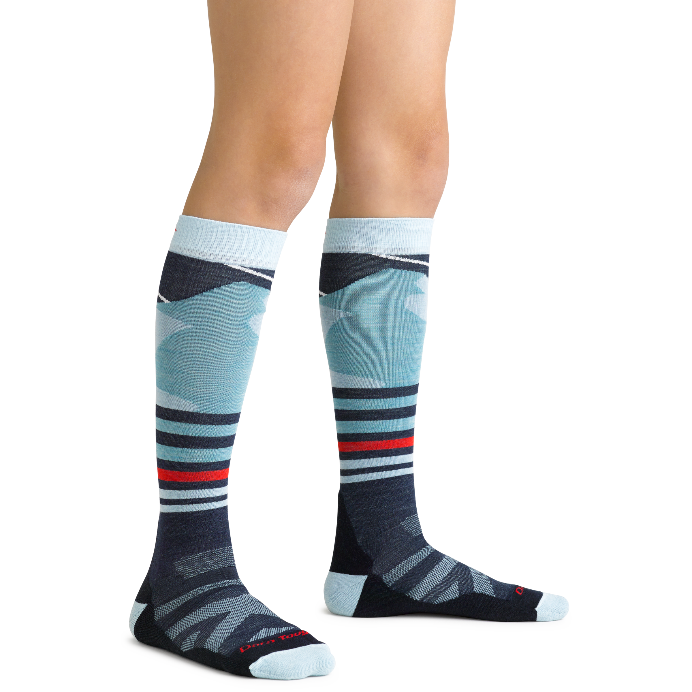 Kids Skipper Over-the-Calf Midweight Ski & Snowboard Sock-Last Chance - Image 3