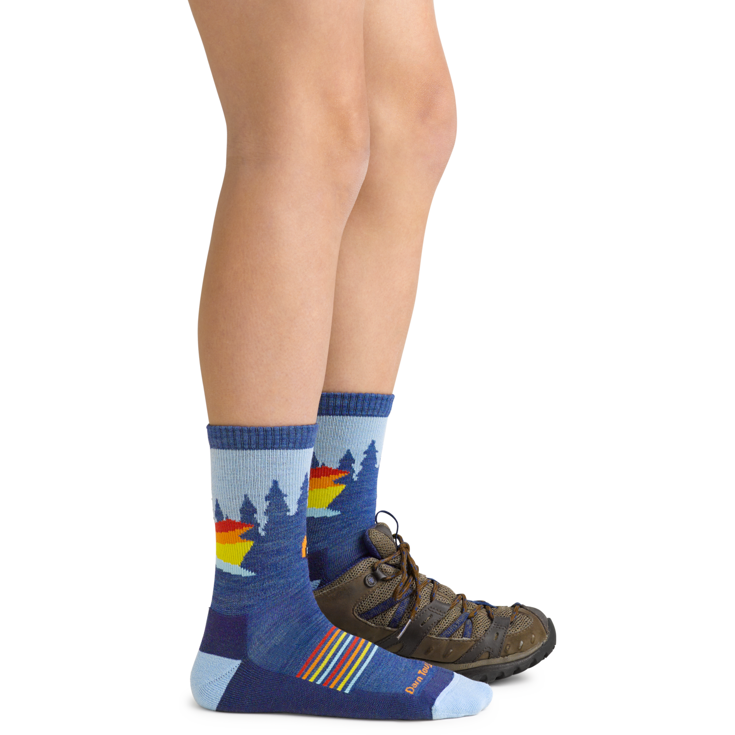 Kids Van Wild Micro Crew Lightweight Hiking Socks - Image 3