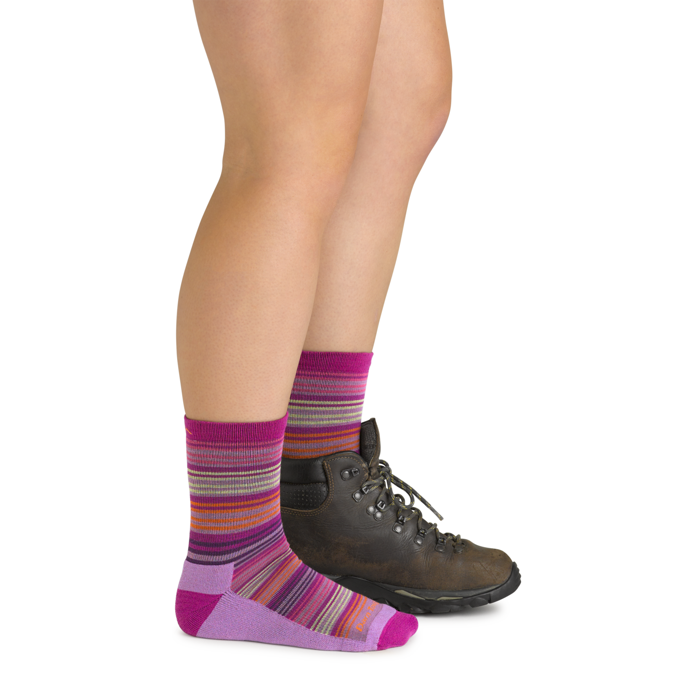 Kids Zebra Canyon Micro Crew Lightweight Hiking Socks - Image 6