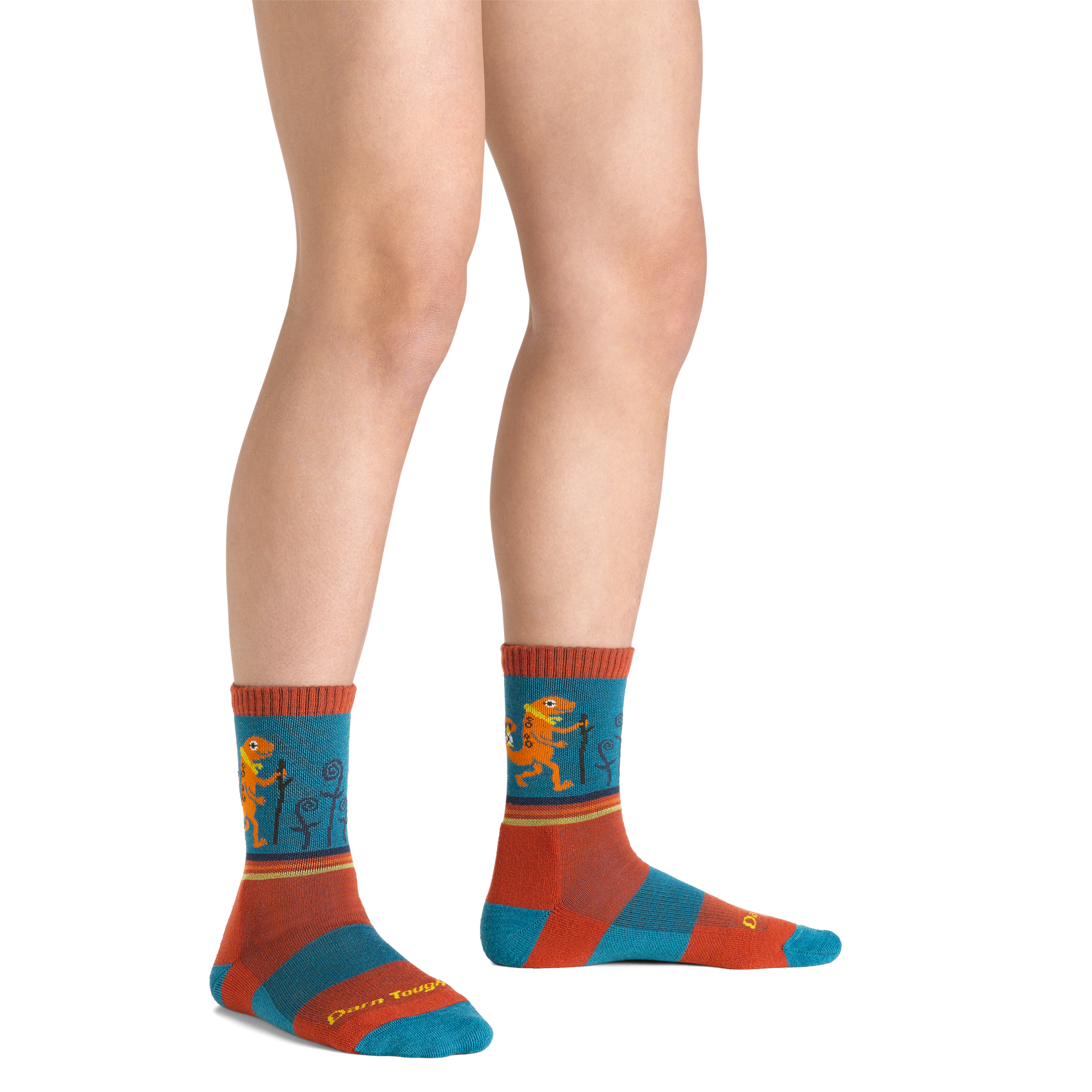 Kids Sal Micro Crew Lightweight Hiking Socks - Image 5