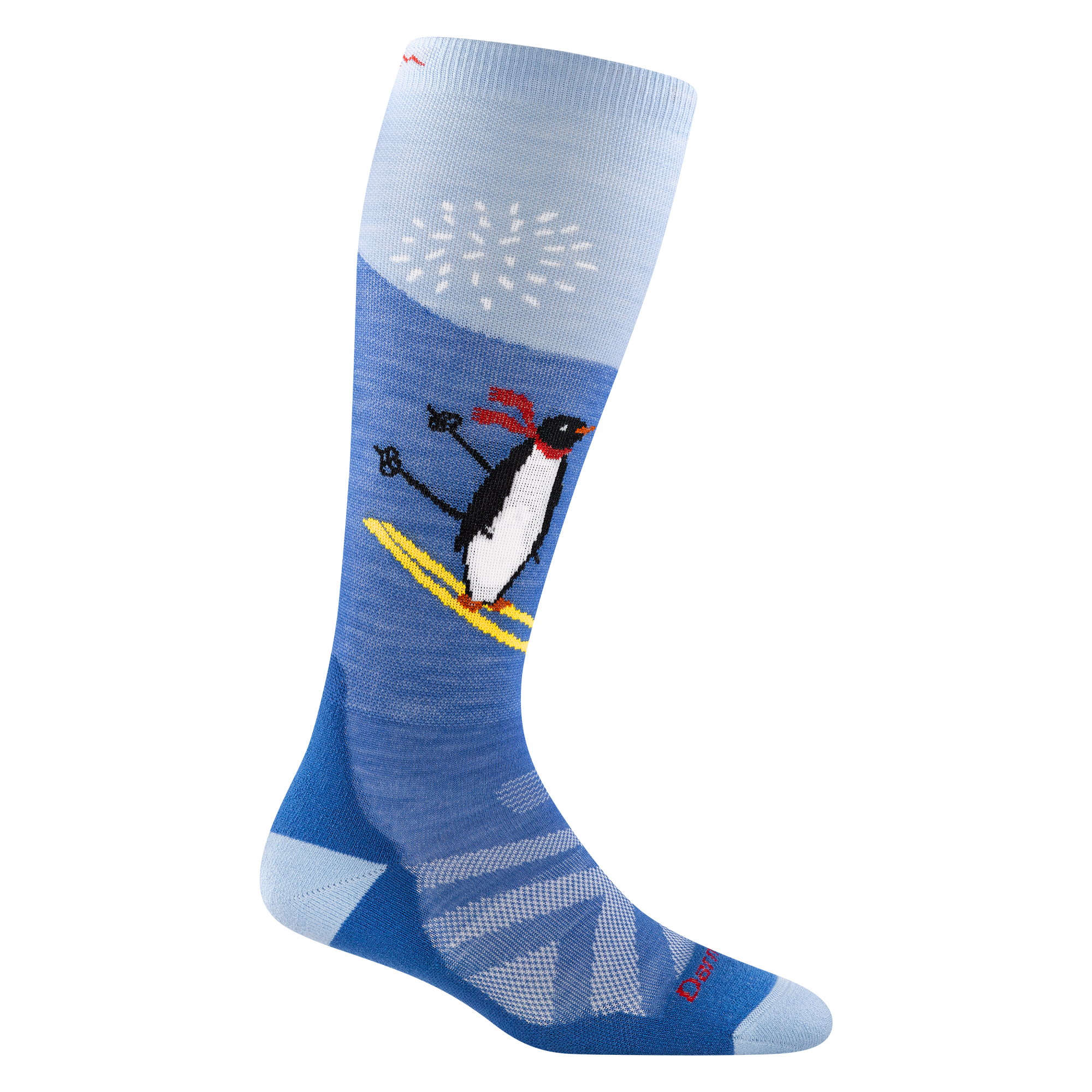 Kids Penguin Peak Over-the-Calf Midweight Ski & Snowboard Socks - Image 2