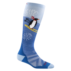Kids Penguin Peak Over-the-Calf Midweight Ski & Snowboard Socks
