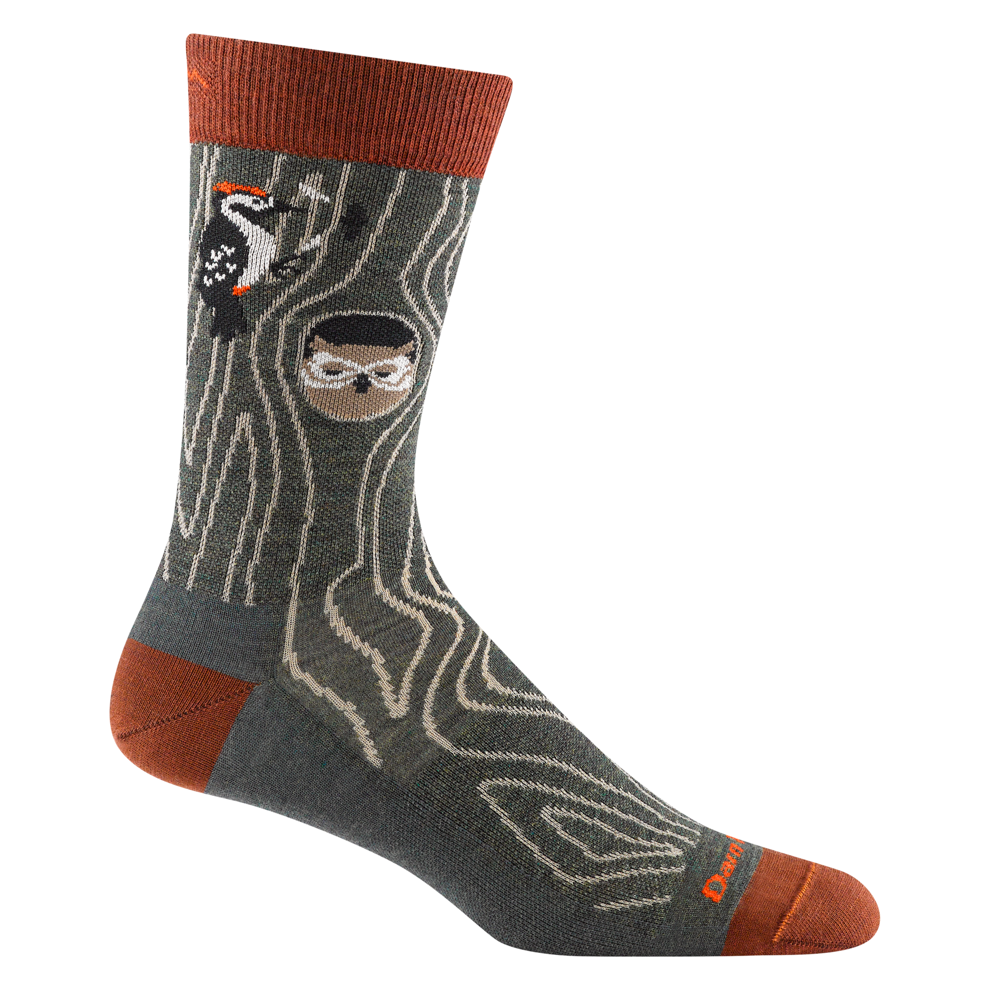 Men's Woody Crew Lightweight Lifestyle Socks - Image 2