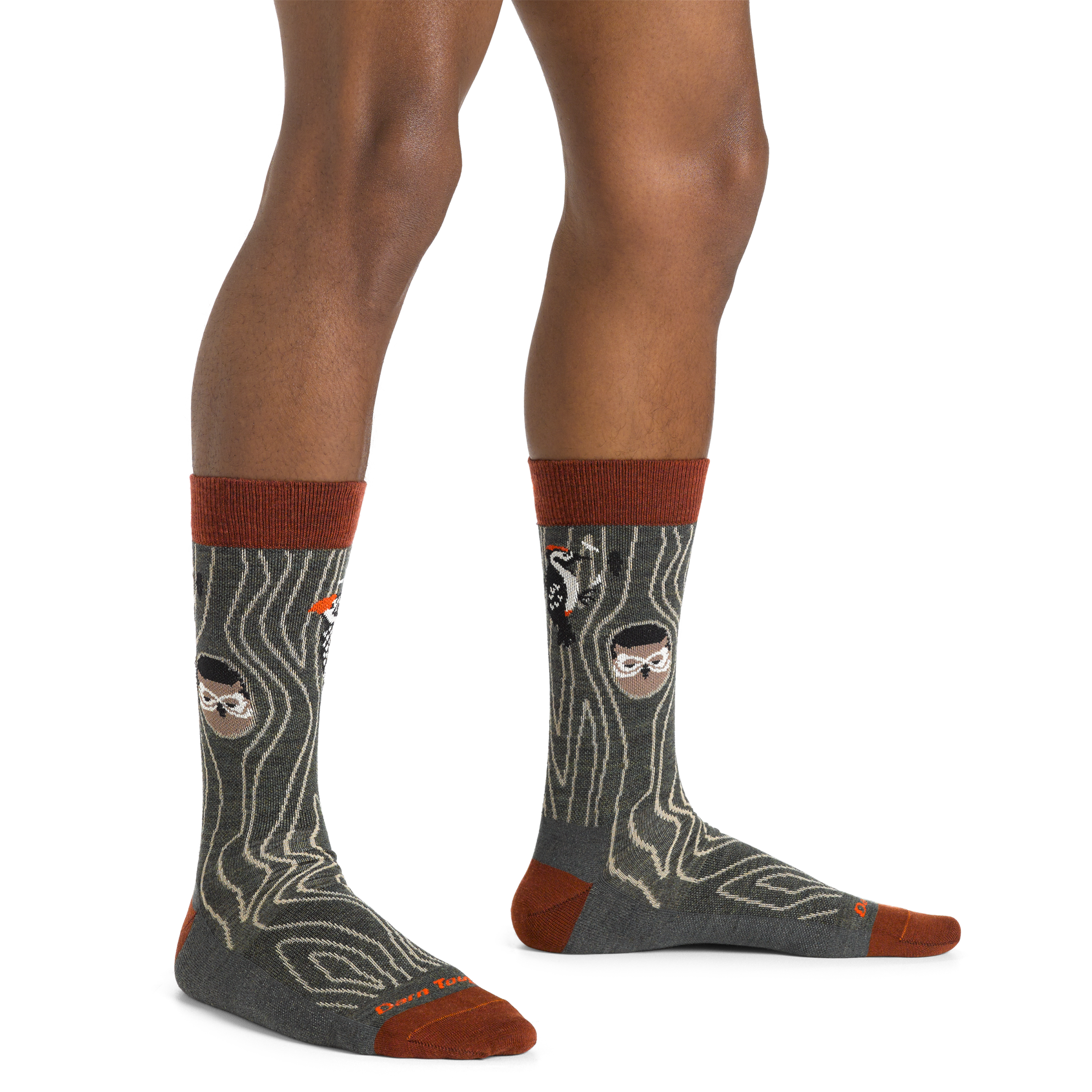 Men's Woody Crew Lightweight Lifestyle Socks - Image 6