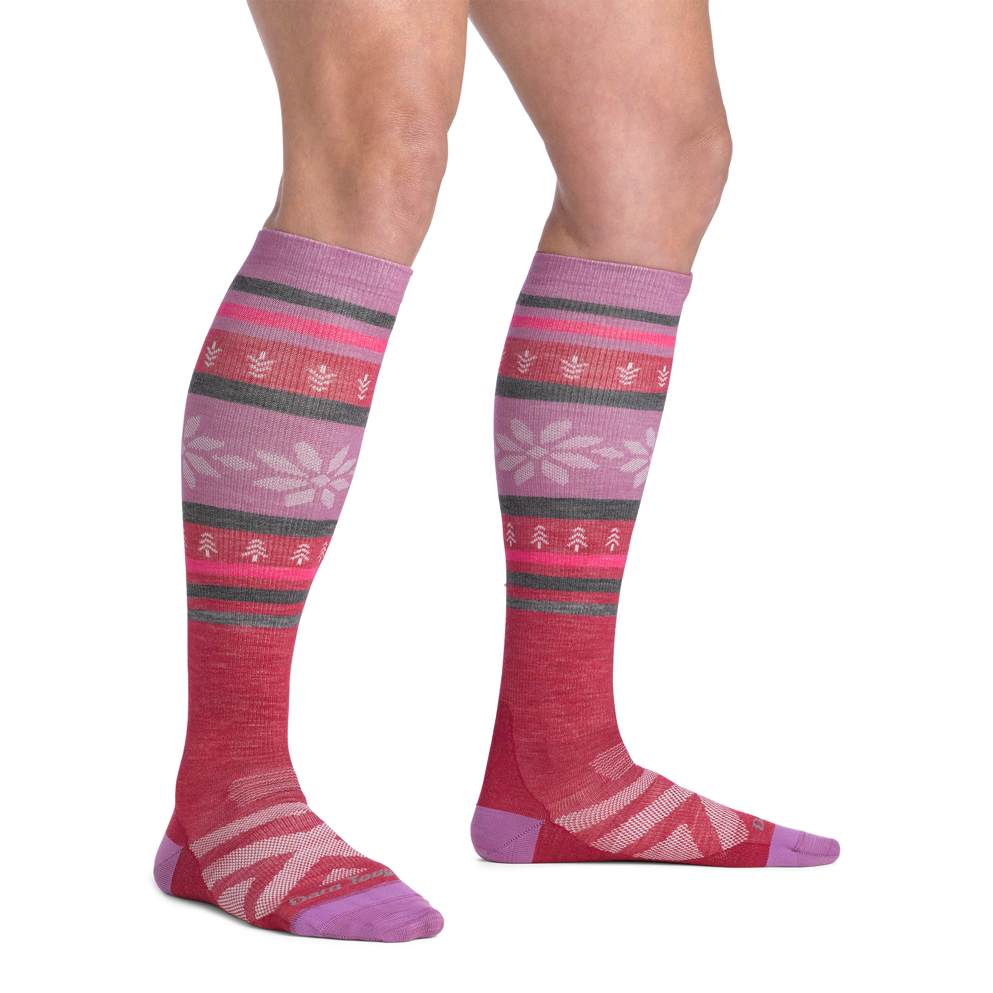 Women's Alpine Over-the-Calf Lightweight Ski & Snowboard Socks - Image 4