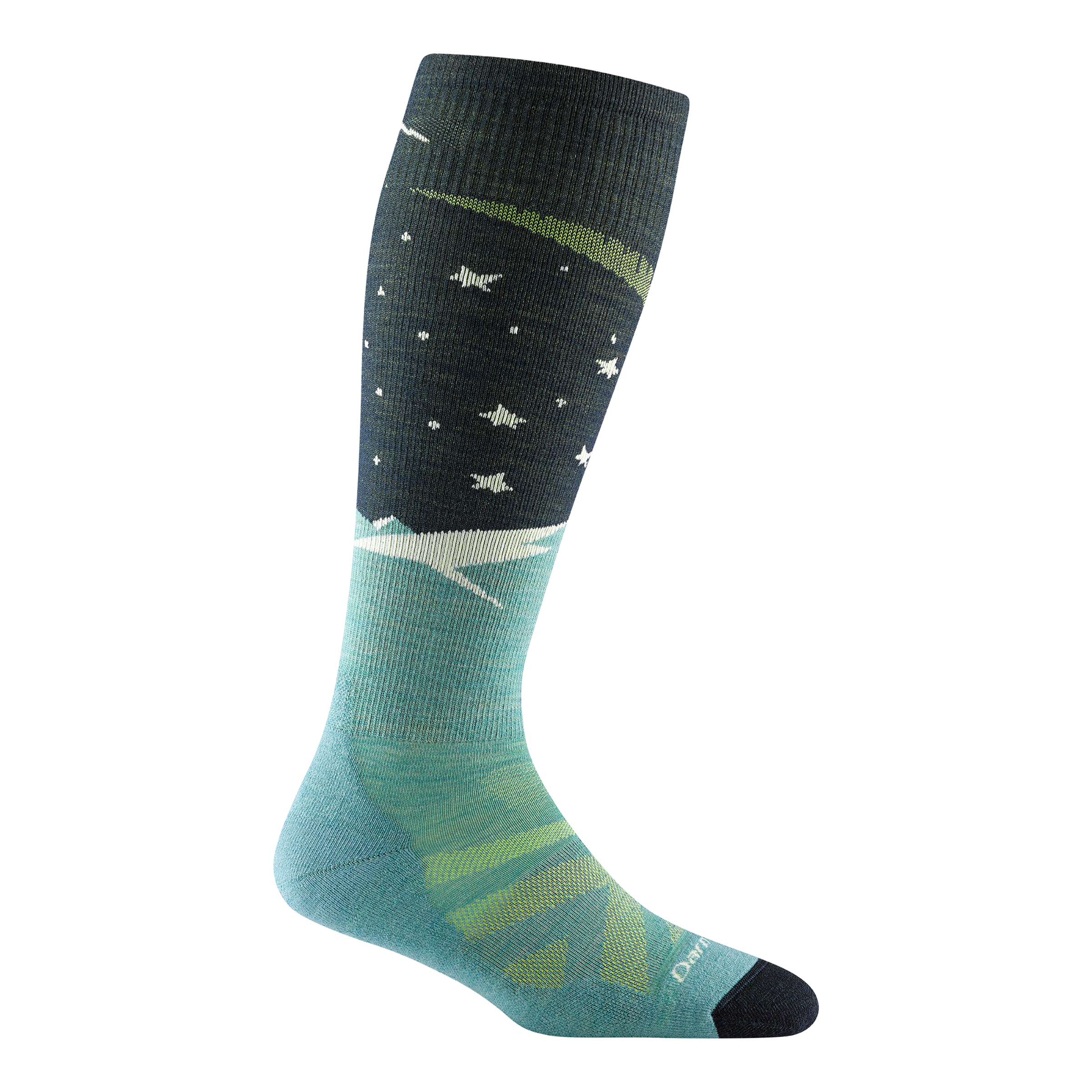 Women's Aurora Over-the-Calf Lightweight Ski & Snowboard Socks - Image 8