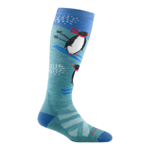 Women's Penguin Peak Over-The-Calf Midweight Ski & Snowboard Sock-Last Chance