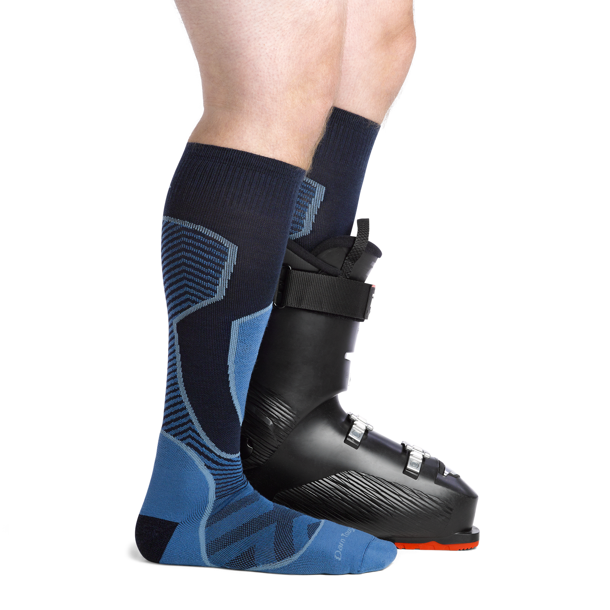 Men's Outer Limits Over-the-Calf Lightweight Ski & Snowboard Socks- Last Chance - Image 4