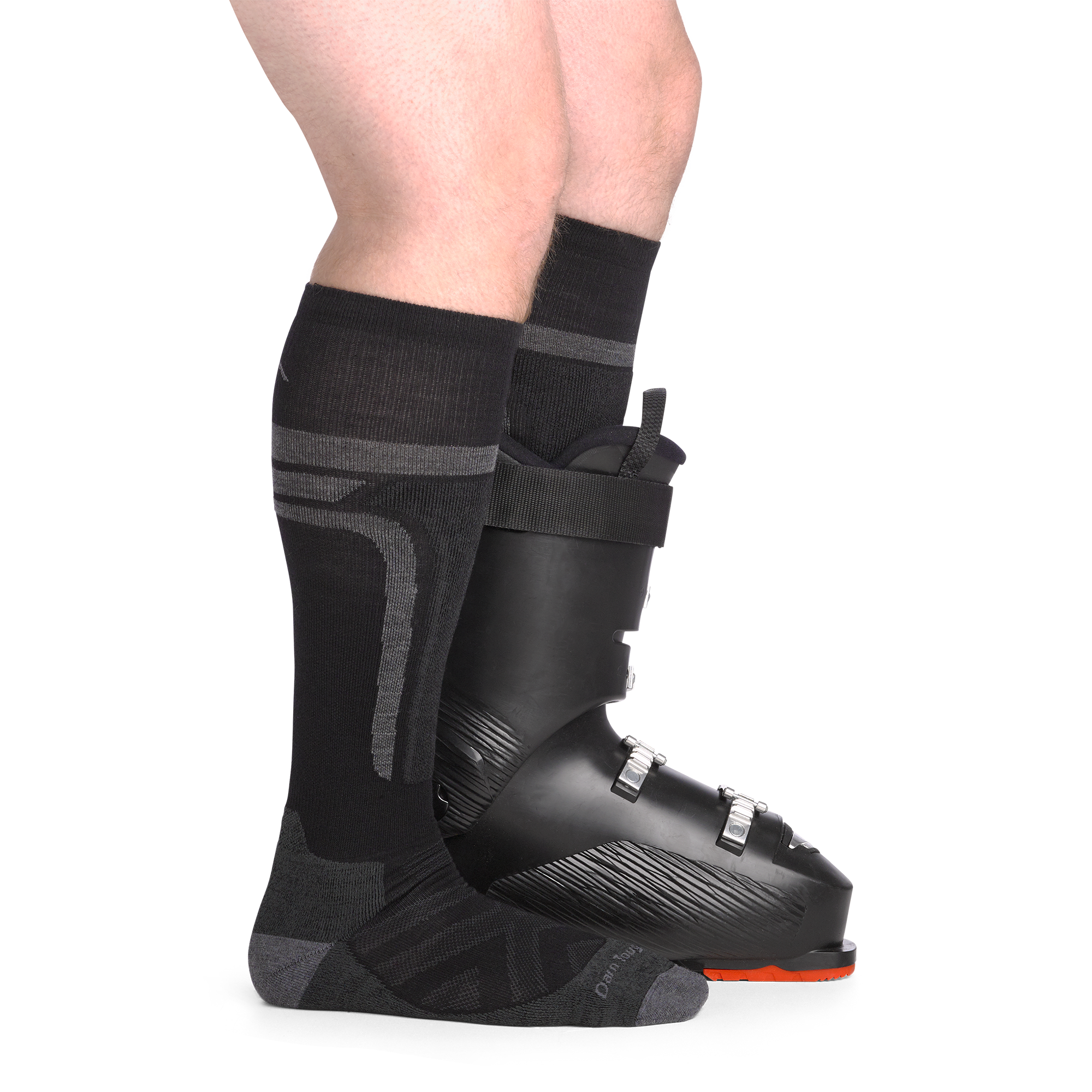 Men's Edge Over-the-Calf Midweight Ski & Snowboard Socks - Image 5