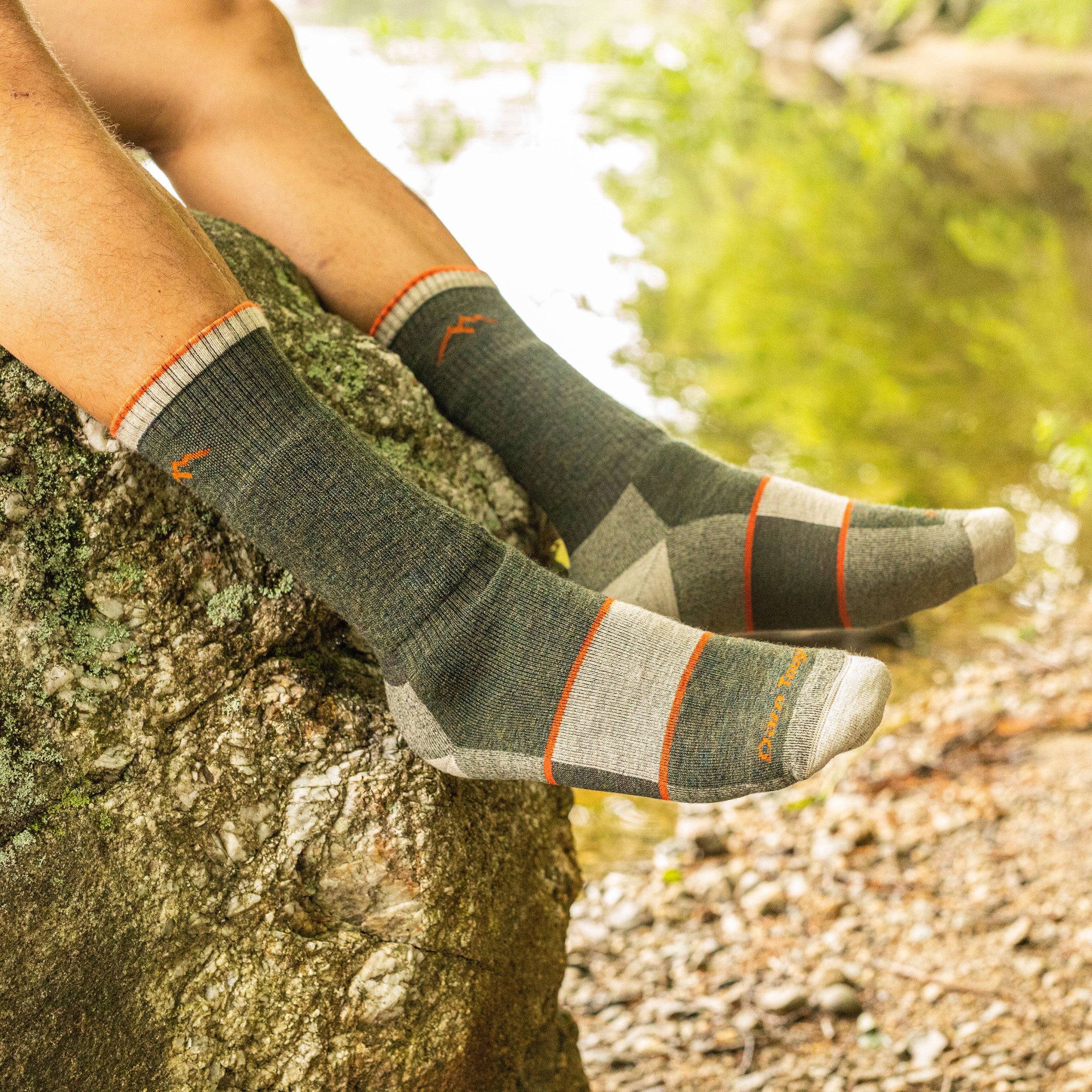 Men's Hiker Boot Full Cushion Midweight Hiking Socks - Image 7