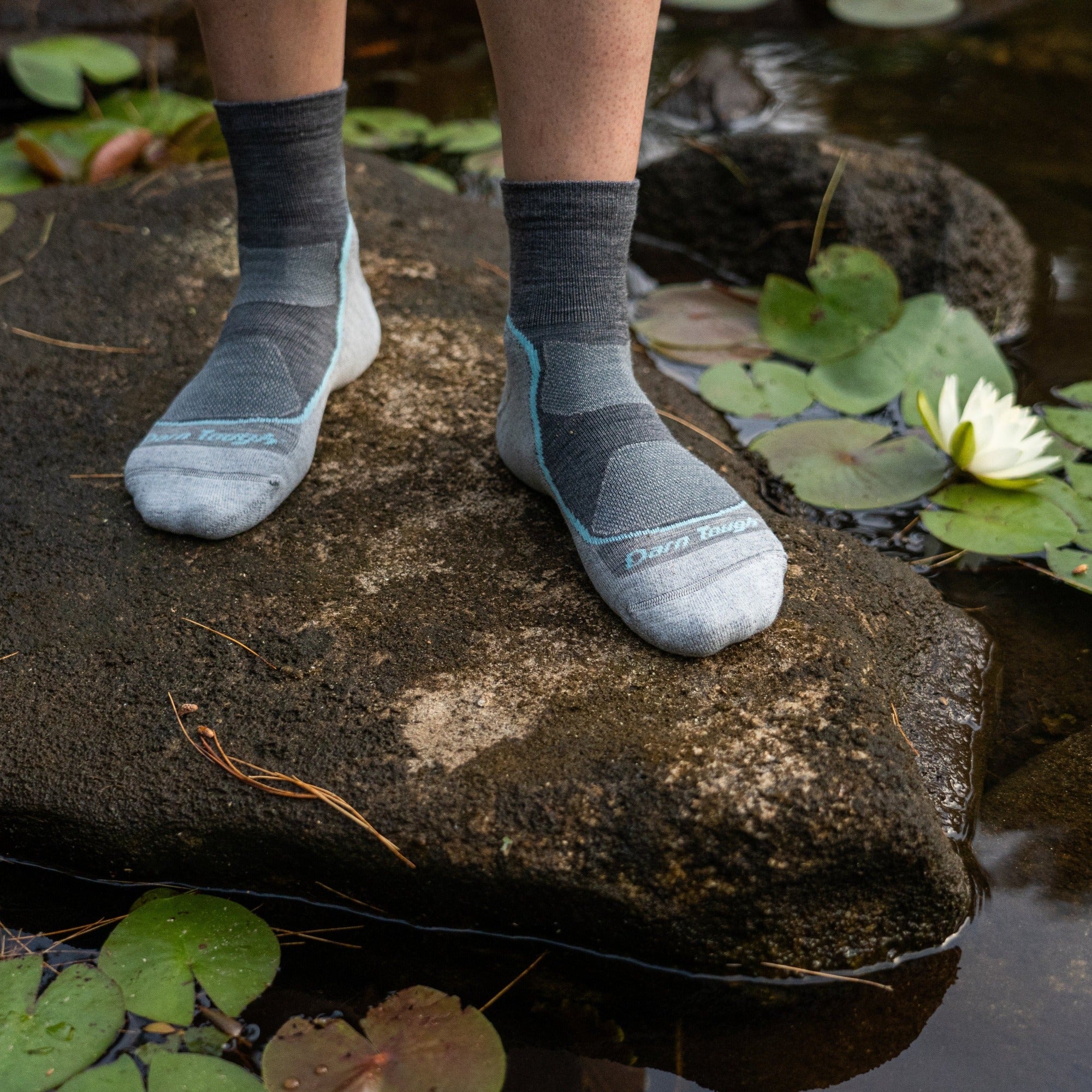Men's and Women's Hiker 1/4 Sock 2-Pack - Image 2