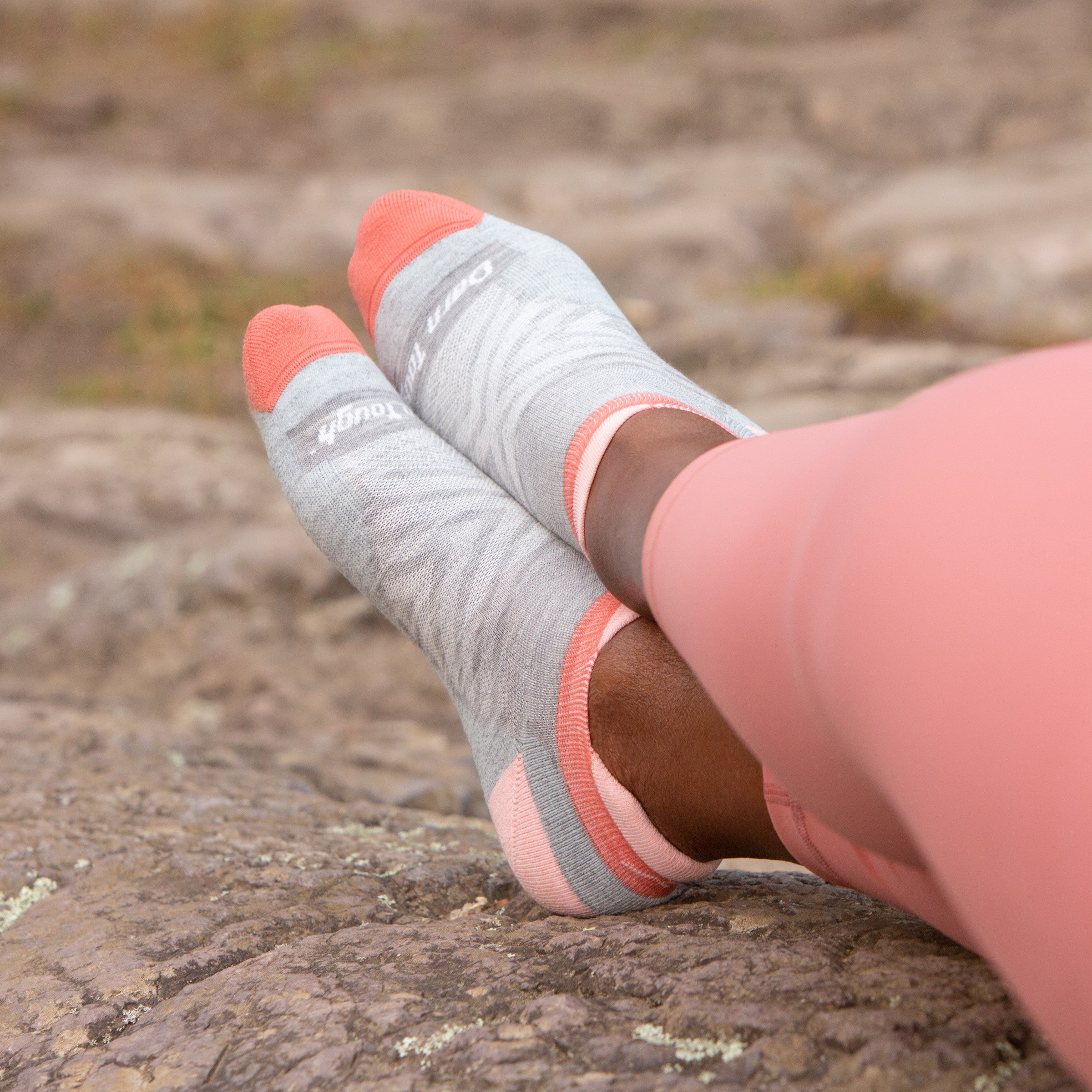 Women's Run No Show Tab Cushioned Ultra-Lightweight Running Socks - Image 14